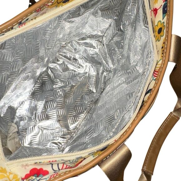 Lily Bloom insulated lunch bag Furry Friends kitty cats adorable friends on it - Picture 6 of 10